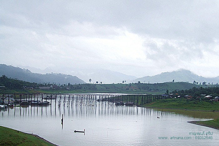 สะพานมอญ กาญจนบุรี